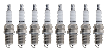 SET OF 8 AUTOLITE SPARK PLUGS TO SUIT BMW 5 SERIES 540I M60B40 M62B44 4.0L 4.4L V8