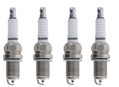 SET OF 4 AUTOLITE SPARK PLUGS TO SUIT SAAB 9-5 A20NFT TURBO 2.0L I4