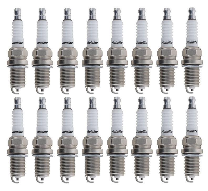 SET OF 16 AUTOLITE SPARK PLUGS TO SUIT MERCEDES BENZ CLK500 C209 A209 M113.968 5.0L V8