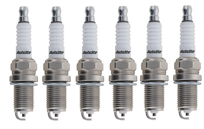 SET OF 6 AUTOLITE SPARK PLUGS TO SUIT KIA CARNIVAL VQ G6EA 2.7L V6 TILL 05/2010