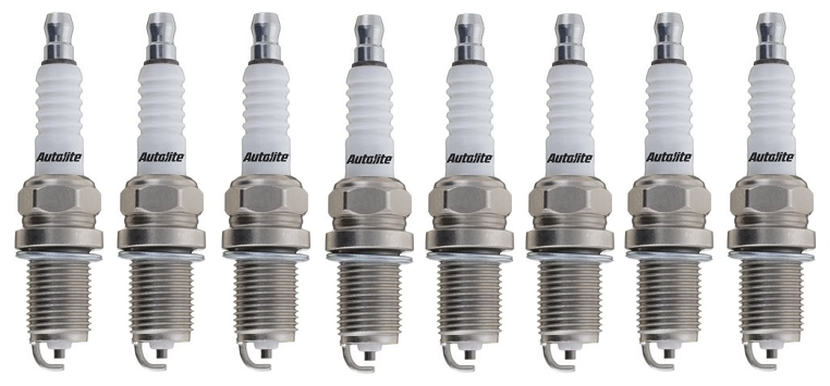 SET OF 8 AUTOLITE SPARK PLUGS TO SUIT PORSCHE PANAMERA 970 M4820 M4840 M4870 M4870T 4.8L V8