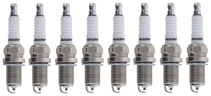 SET OF 8 AUTOLITE SPARK PLUGS TO SUIT DODGE CHALLENGER SOHC MPFI 6.1L V8