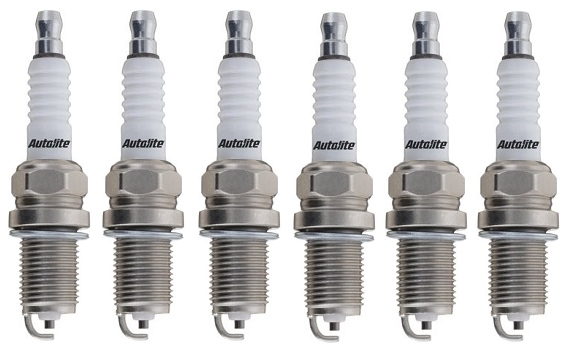 SET OF 6 AUTOLITE SPARK PLUGS TO SUIT NISSAN PATROL GU Y61 TB48DE 4.8L I6