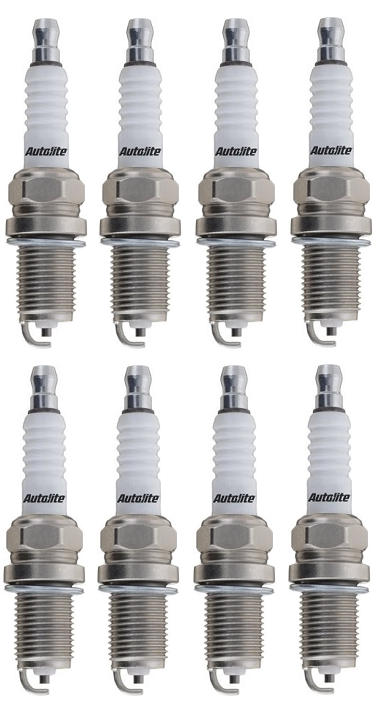 SET OF 8 AUTOLITE SPARK PLUGS TO SUIT LAND ROVER RANGE ROVER L320 L322 428PS 448PN S/C 4.2L 4.4L V8