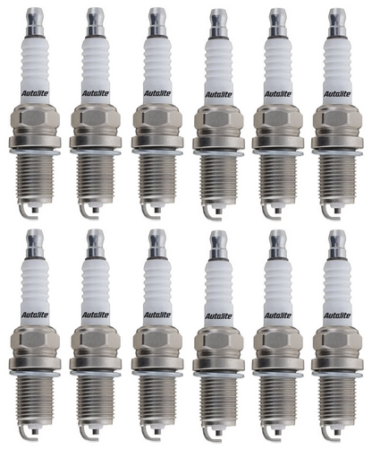 SET OF 12 AUTOLITE SPARK PLUGS TO SUIT MERCEDES BENZ M112.961 M112.960 SUPERCHARGED 3.2L V6
