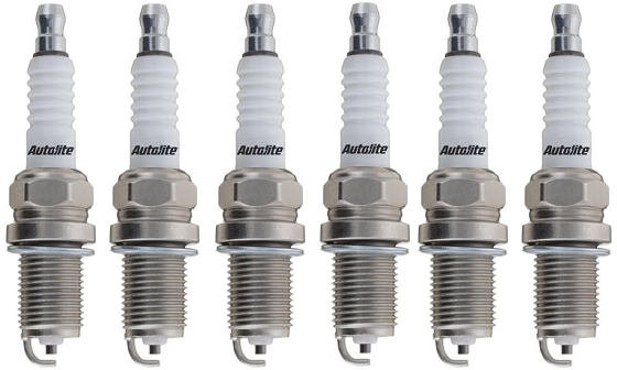 SET OF 6 AUTOLITE SPARK PLUGS TO SUIT HONDA J30A1 J30A4 J35A8 J35A5 J30A3 3.0L 3.5L V6