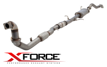 XFORCE 3" TURBO BACK EXHAUST SYSTEM WITH CAT FOR MAZDA BT-50 UN WEAT 3.0 I4 SUITS CHASSIS UNY0E3 AWD