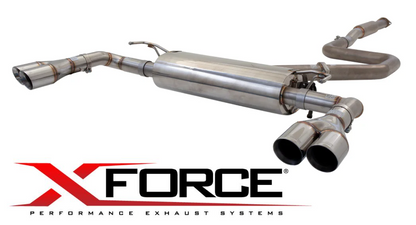 XFORCE 3"" CATBACK EXHAUST SYSTEM TO SUIT KIA CERATO BD G4FJ TURBO 1.6L I4 SUITS GT MODEL