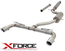 XFORCE 3"" CATBACK EXHAUST SYSTEM TO SUIT VOLKSWAGEN GOLF CXSA CZCA CZDA DJKA TURBO 1.4 I4 HATCHBACK ONLY