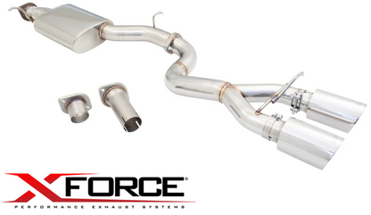 XFORCE 3"" CATBACK EXHAUST SYSTEM TO SUIT VOLKSWAGEN GOLF MK.6 CDLC TURBO 2.0L I4