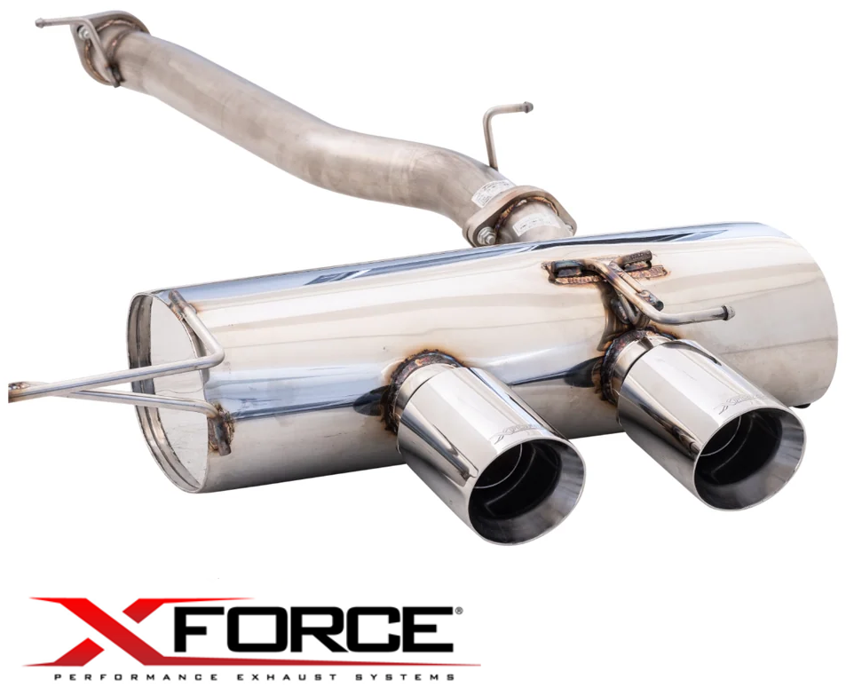 XFORCE 3"" PERFORMANCE CATBACK EXHAUST SYSTEM TO SUIT VOLKSWAGEN GOLF MK.6 CCZB TURBO 2.0L I4 HATCHBACK ONLY