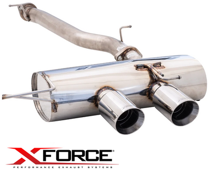 XFORCE 3"" PERFORMANCE CATBACK EXHAUST SYSTEM TO SUIT VOLKSWAGEN GOLF MK.6 CCZB TURBO 2.0L I4 HATCHBACK ONLY