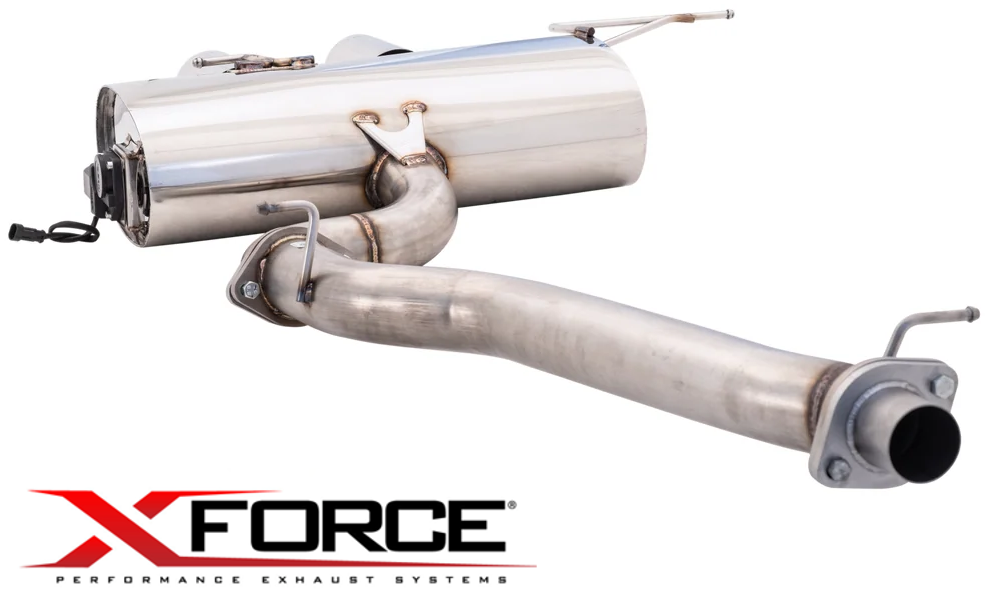 XFORCE 3"" PERFORMANCE CATBACK EXHAUST SYSTEM TO SUIT VOLKSWAGEN GOLF MK.6 CCZB TURBO 2.0L I4 HATCHBACK ONLY