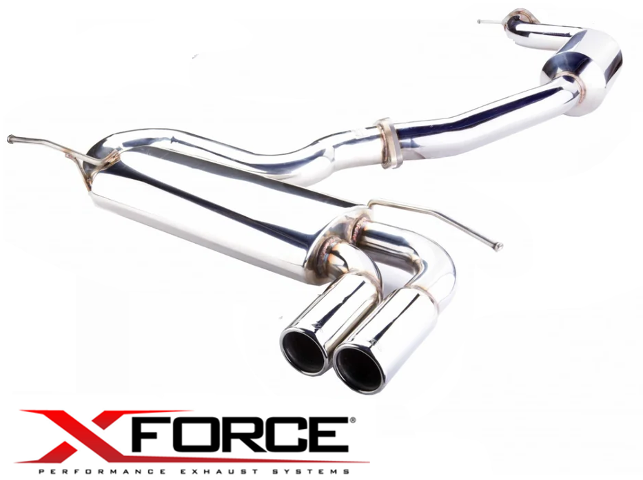 XFORCE 3"" CATBACK EXHAUST SYSTEM TO SUIT VOLKSWAGEN GOLF MK.5 AXX BWA TURBO 2.0L I4 HATCHBACK ONLY