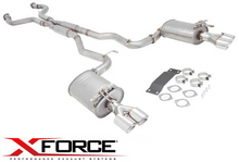 XFORCE 2.5"" TWIN CATBACK EXHAUST SYSTEM TO SUIT HOLDEN COMMODORE VE L76 L77 L98 6.0L V8 EXCEPT UTE