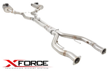 XFORCE 3" TWIN CATBACK EXHAUST SYSTEM WITH CENTRE MUFFLER DELETE FOR HSV CLUBSPORT R8 VE LS2 6.0L V8