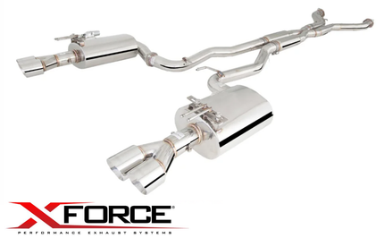 XFORCE 3"" TWIN CATBACK EXHAUST SYSTEM TO SUIT HSV MALOO VE LS2 6.0L V8 UTE ONLY