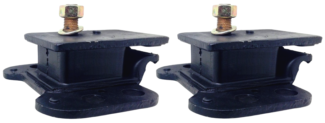 PAIR OF FRONT ENGINE MOUNTS TO SUIT FORD MAVERICK DA TB42 TD42 DIESEL 4.2L I6 FROM 02/1991