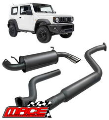 MACE 4 X 4 EXHAUST SYSTEM TO SUIT SUZUKI JIMNY GJ K15B 1.5L I4 3 DOOR ONLY