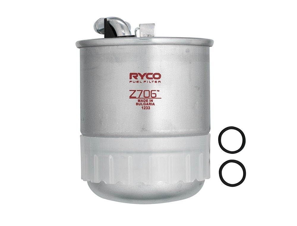 RYCO FUEL FILTER TO SUIT JEEP COMMANDER XH EXL TURBO DIESEL 3.0L V6