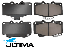 ULTIMA FRONT BRAKE PAD SET TO SUIT TOYOTA 3L 5L 5L-E 2L-T 2L-TE 1KZ-TE TURBO DIESEL 2.4L 2.8L 3.0 I4