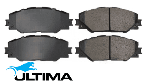 ULTIMA FRONT BRAKE PAD SET TO SUIT TOYOTA RAV4 GSA33R 2GR-FE 3.5L V6 296MM DISC