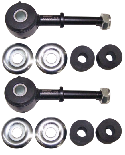 PAIR OF FRONT SWAY BAR LINKS TO SUIT TOYOTA LANDCRUISER UZJ100R 2UZ-FE 4.7L V8