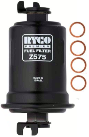 RYCO FUEL FILTER TO SUIT TOYOTA PRADO RZJ95R 3RZ-FE 2.7L I4 WITH AUTO TRANSMISSION