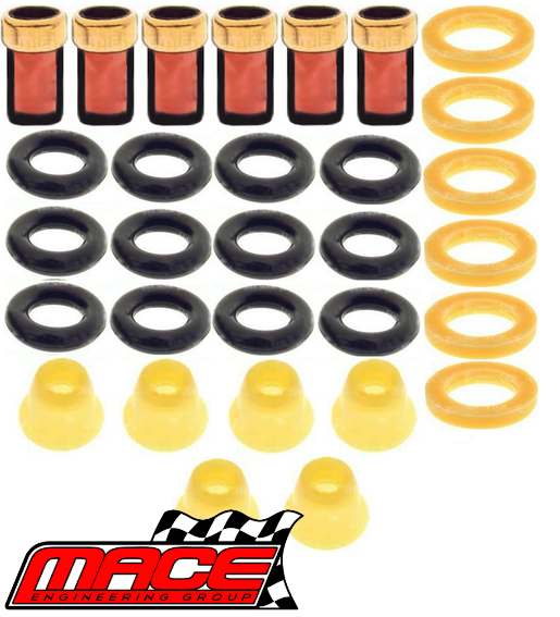 MACE FUEL INJECTOR REPAIR KIT TO SUIT HOLDEN CALAIS VN VP VR VS BUICK ECOTEC LN3 L27 L36 3.8L V6