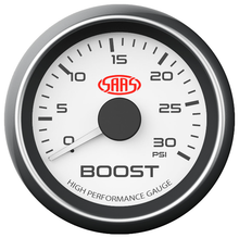 SAAS DIESEL TURBO BOOST 0-30PSI 52MM GAUGE