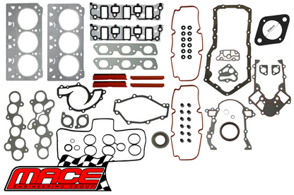 MACE FULL ENGINE GASKET KIT TO SUIT HOLDEN CREWMAN VY ECOTEC L36 3.8L V6