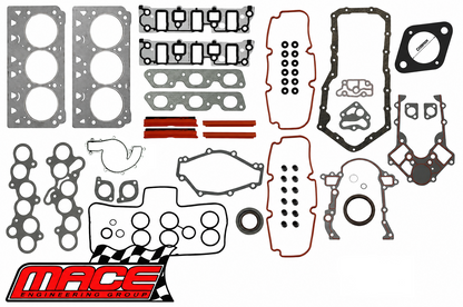 MACE FULL ENGINE GASKET KIT TO SUIT HOLDEN COMMODORE VX VY ECOTEC L36 3.8L V6 FROM ENG. VH756062