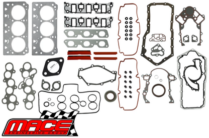 MACE FULL ENGINE GASKET KIT TO SUIT HOLDEN ONE TONNER VY ECOTEC L36 3.8L V6