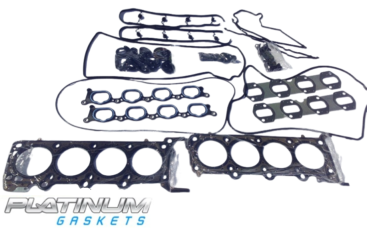 PLATINUM PREMIUM VALVE REGRIND GASKET SET TO SUIT FORD FALCON BA BF FG BOSS 260 290 5.4L V8