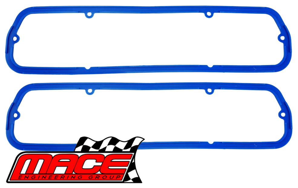 PAIR OF MACE ROCKER COVER GASKETS TO SUIT HOLDEN 304 5.0L V8 (04/1995-12/2000)