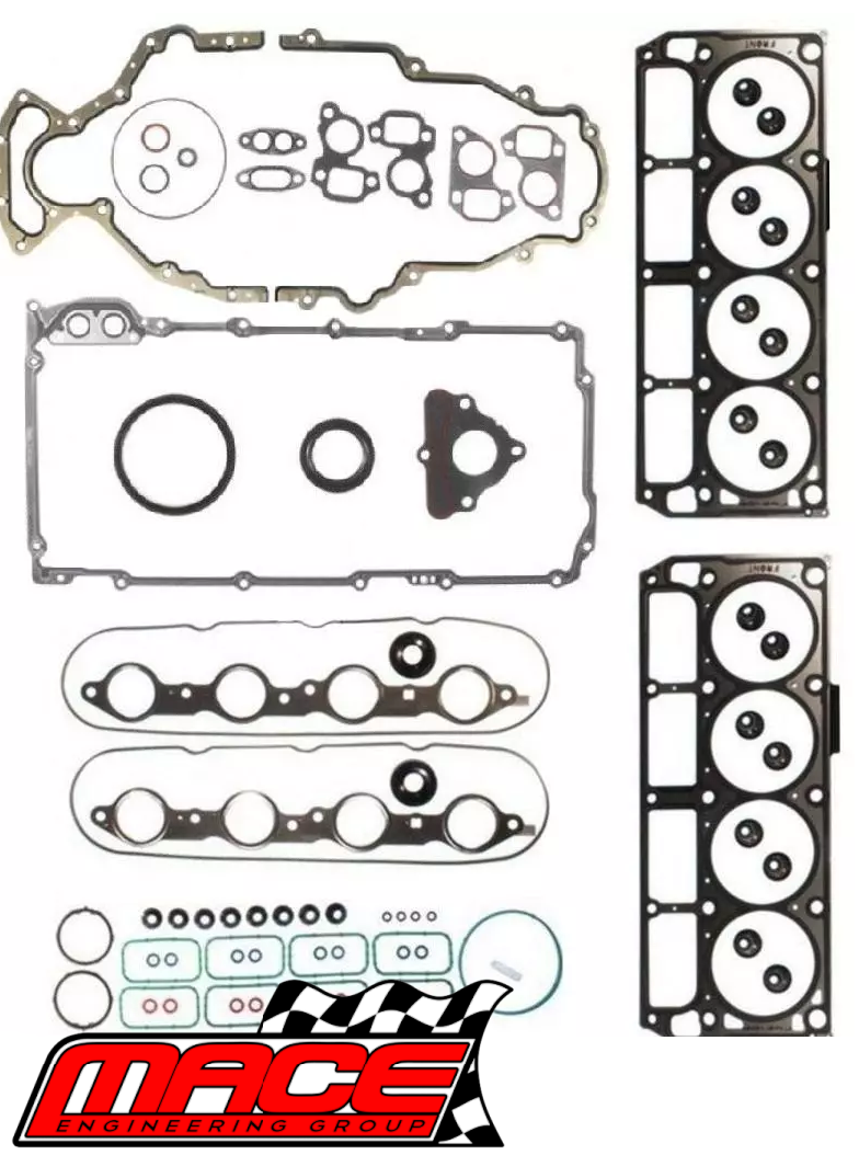 MACE PREMIUM FULL ENGINE GASKET KIT TO SUIT HOLDEN COMMODORE VZ VE VF L76 L77 L98 LS3 6.0L 6.2L V8