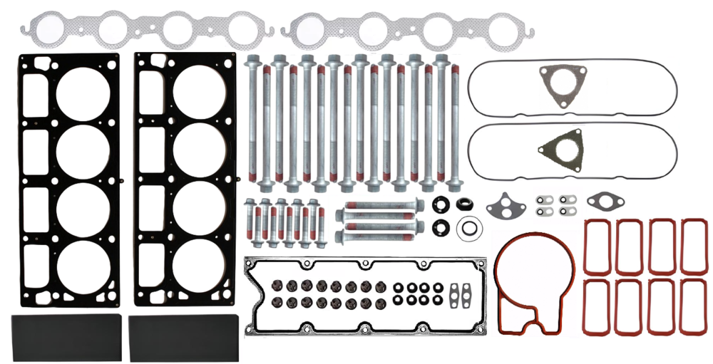 VALVE REGRIND GASKET SET AND HEAD BOLTS COMBO PACK FOR HSV MALOO VU VY LS1 5.7l V8 TILL 09/2003