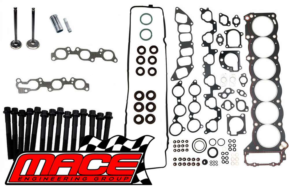 MACE BARE CYLINDER HEAD KIT TO SUIT TOYOTA LANDCRUISER FZJ75R FZJ79R FZJ80R 1FZ-FE 4.5L I6