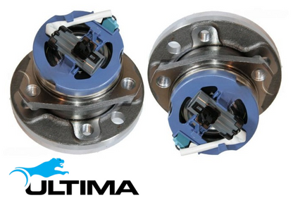 2 X ULTIMA FRONT WHEEL HUB AND BEARING ASSEMBLY TO SUIT HOLDEN ASTRA TS Z18XE X18XE1 Z22SE 1.8L 2.2L I4 WITH ABS