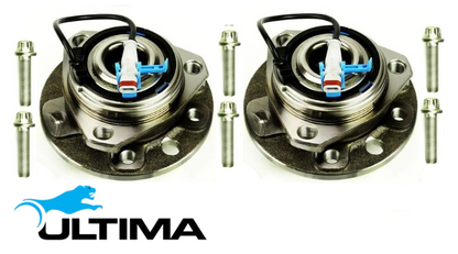 2 X ULTIMA FRONT WHEEL HUB AND BEARING ASSEMBLY TO SUIT HOLDEN ASTRA AH Z18XE Z18XER 1.8L I4