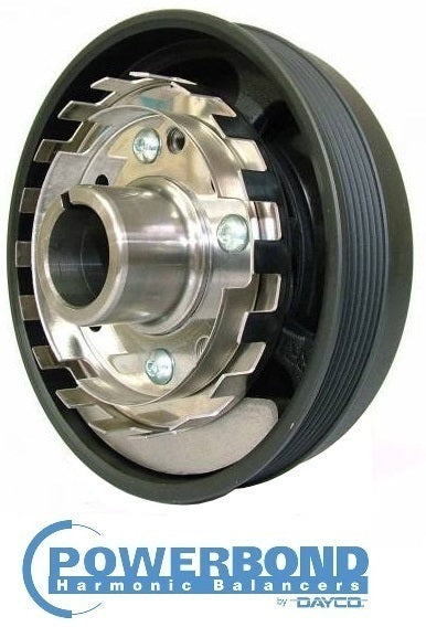 POWERBOND STANDARD HARMONIC BALANCER TO SUIT HOLDEN STATESMAN VQ BUICK L27 3.8L V6 TILL ENG. 1274843