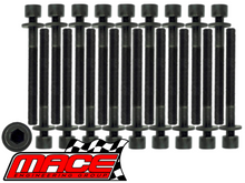 MACE HEAD BOLT SET TO SUIT NISSAN NAVARA D22 D40 YD25DDT YD25DDTI TURBO DIESEL 2.5L I4
