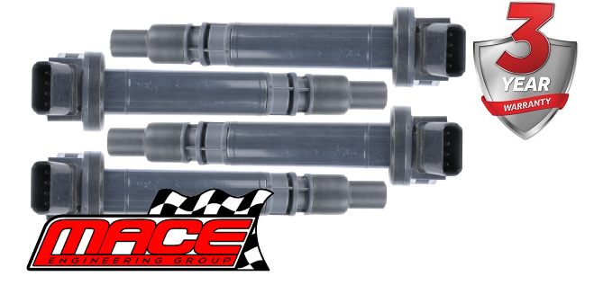 SET OF 4 MACE STANDARD REPLACEMENT IGNITION COILS TO SUIT LEXUS NX300H AYZ10R AYZ15R 2AR-FXE 2.5L I4