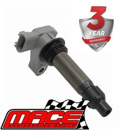 SET OF 6 MACE IGNITION COILS FOR HOLDEN COMMODORE VZ ALLOYTEC LY7 LE0 3.6L V6 (AUG-06 ON)