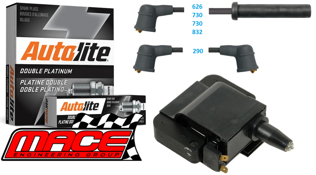 MACE IGNITION SERVICE KIT TO SUIT HYUNDAI SONATA Y2 G4CS 2.4L I4 TILL 08/1991