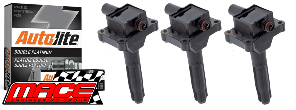 MACE IGNITION SERVICE KIT TO SUIT MERCEDES BENZ E320C C124 M104.992 3.2L I6