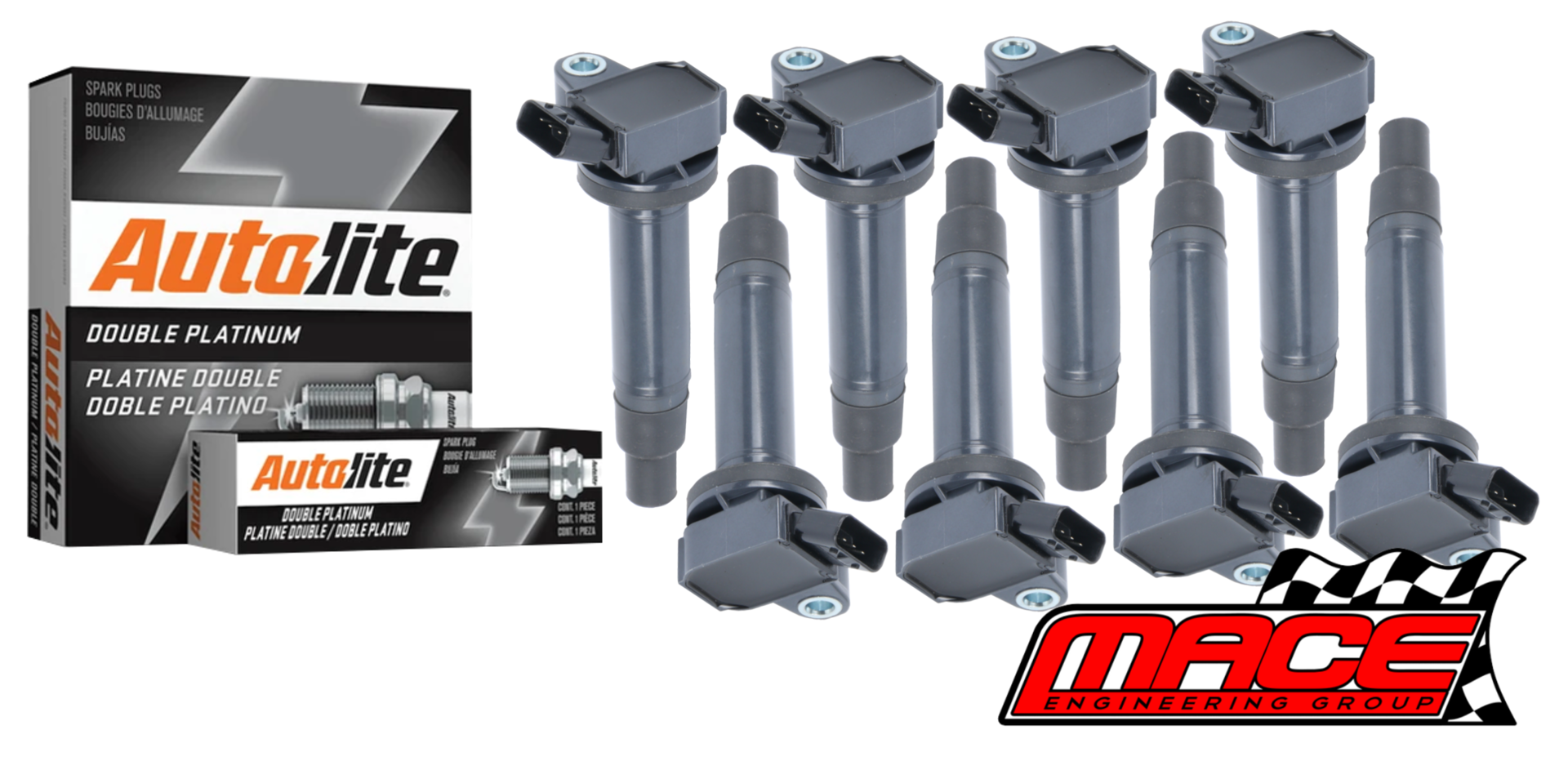 MACE IGNITION SERVICE KIT TO SUIT LEXUS 2UZ-FE 3UZ-FE 4.3L 4.7L V8