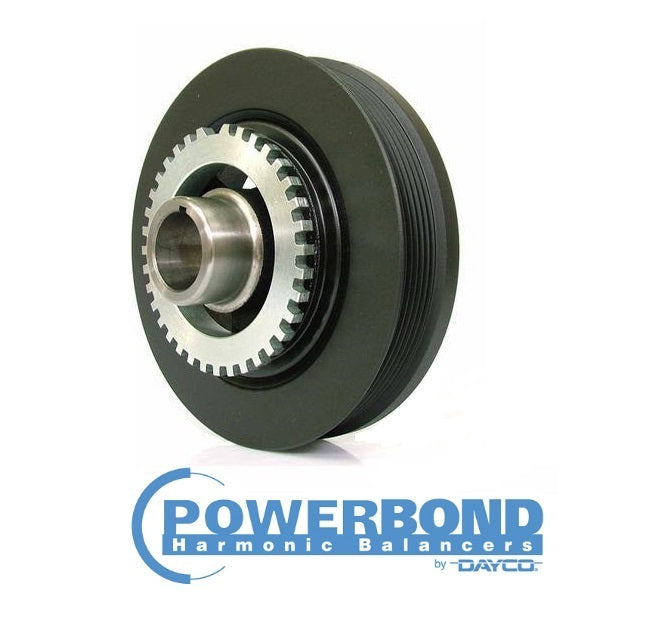 POWERBOND OEM REPLACEMENT HARMONIC BALANCER TO SUIT FORD LTD AU MPFI SOHC VCT 4.0L I6