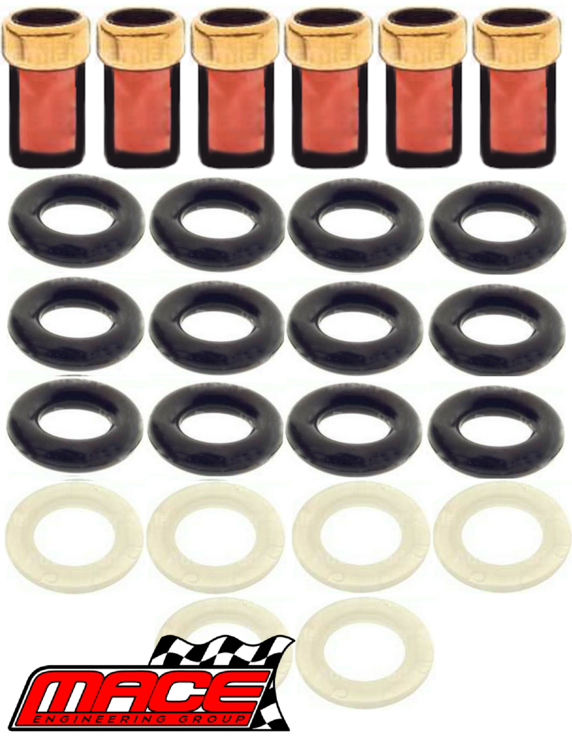 MACE FUEL INJECTOR REPAIR KIT TO SUIT FORD BARRA E-GAS 182 190 240T 245T TURBO 4.0L I6