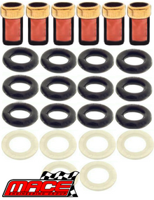 MACE FUEL INJECTOR REPAIR KIT TO SUIT FORD BARRA E-GAS 182 190 240T 245T TURBO 4.0L I6